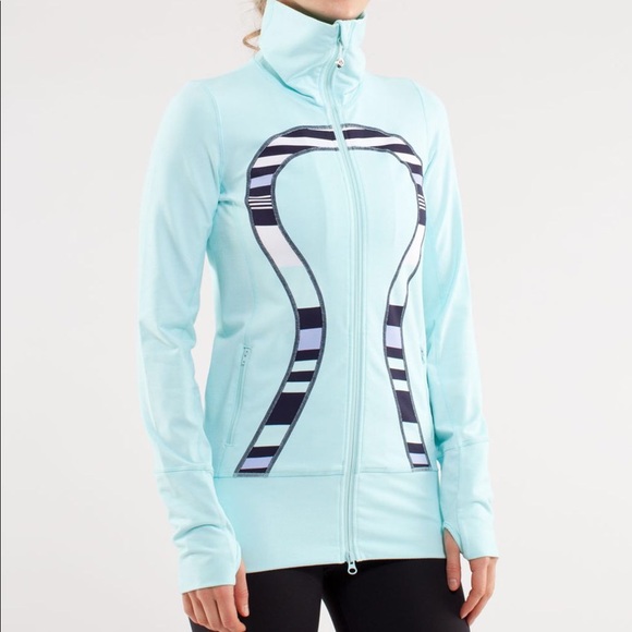 lululemon athletica Tops - LULULEMON IN STRIDE ZIP UP JACKET
